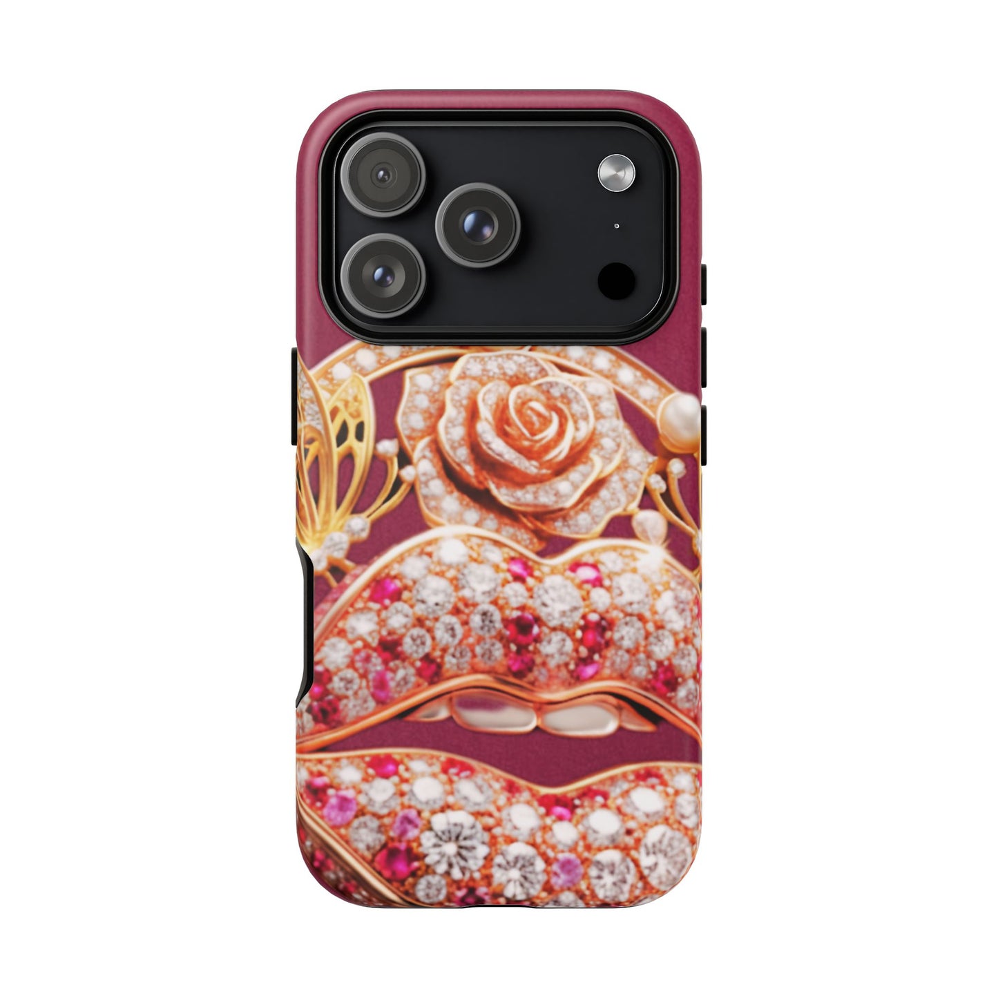 Protective Phone Case – Kiss of Gold
