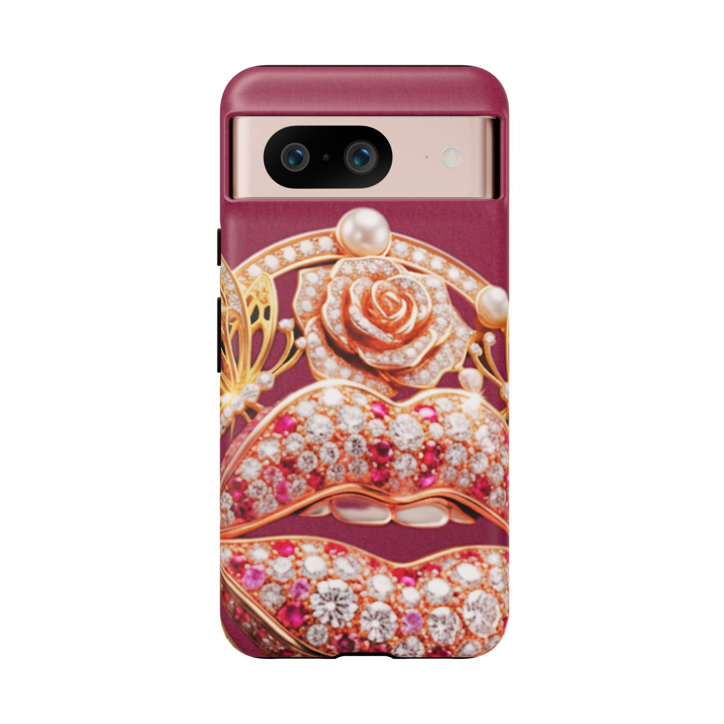 Protective Phone Case – Kiss of Gold