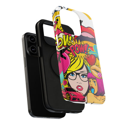 Impact-Resistant Phone Case – Pop Off – Compatible with iPhone 11–17 & Samsung Galaxy S22–S26 Series