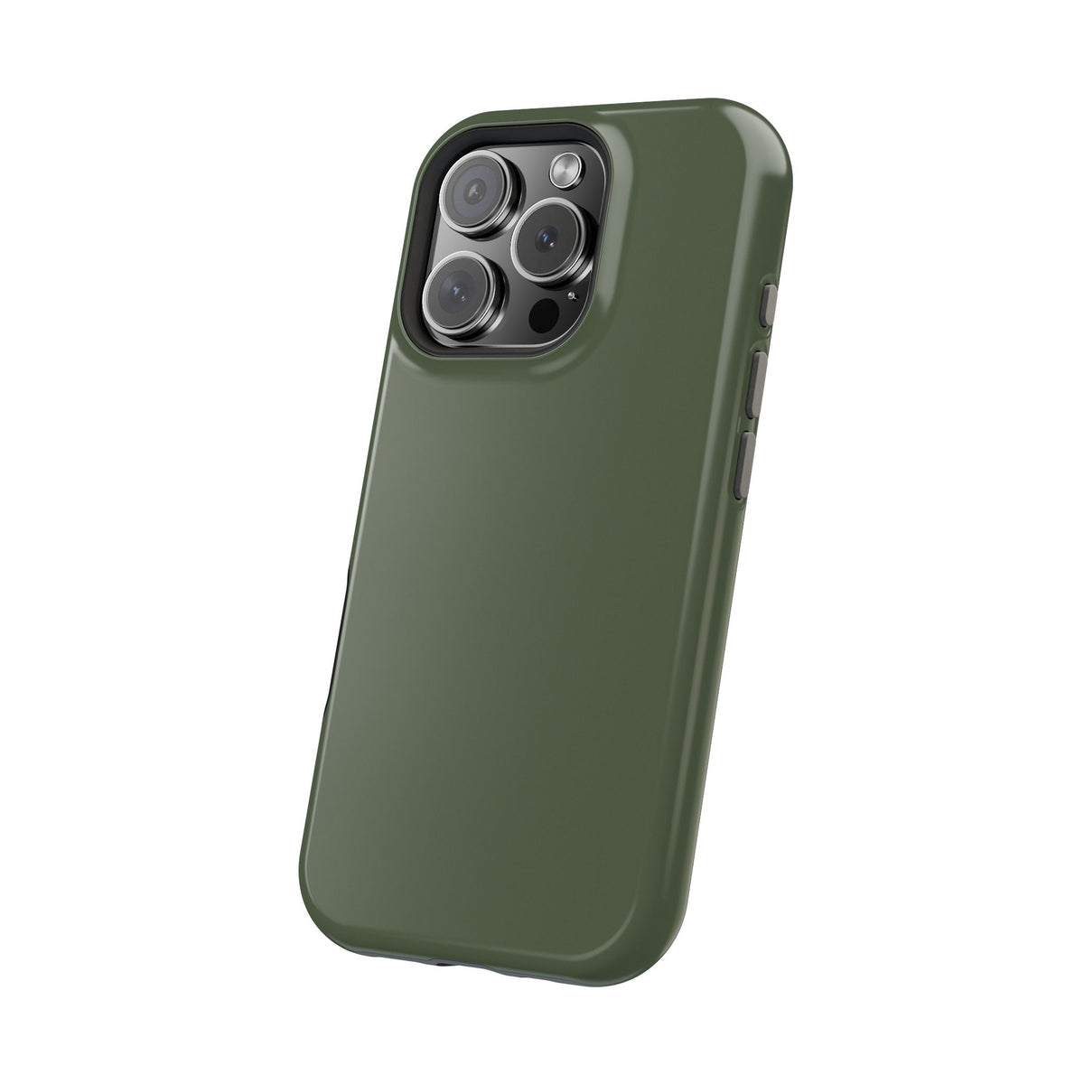 Wireless-Charging Compatible Case – Cabin Green – Compatible with iPhone 13–17 & Samsung Galaxy S25–S26 Series