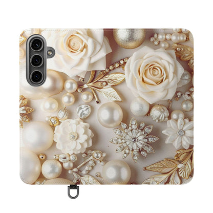Flip Case – Ivory Opulence