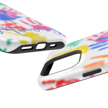 Impact-Resistant Phone Case – Handprint Memories