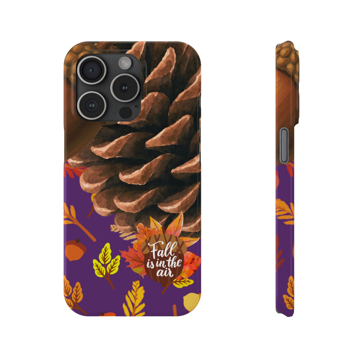 Slim Phone Case – Pine & Plenty – Compatible with iPhone 11–17 Series