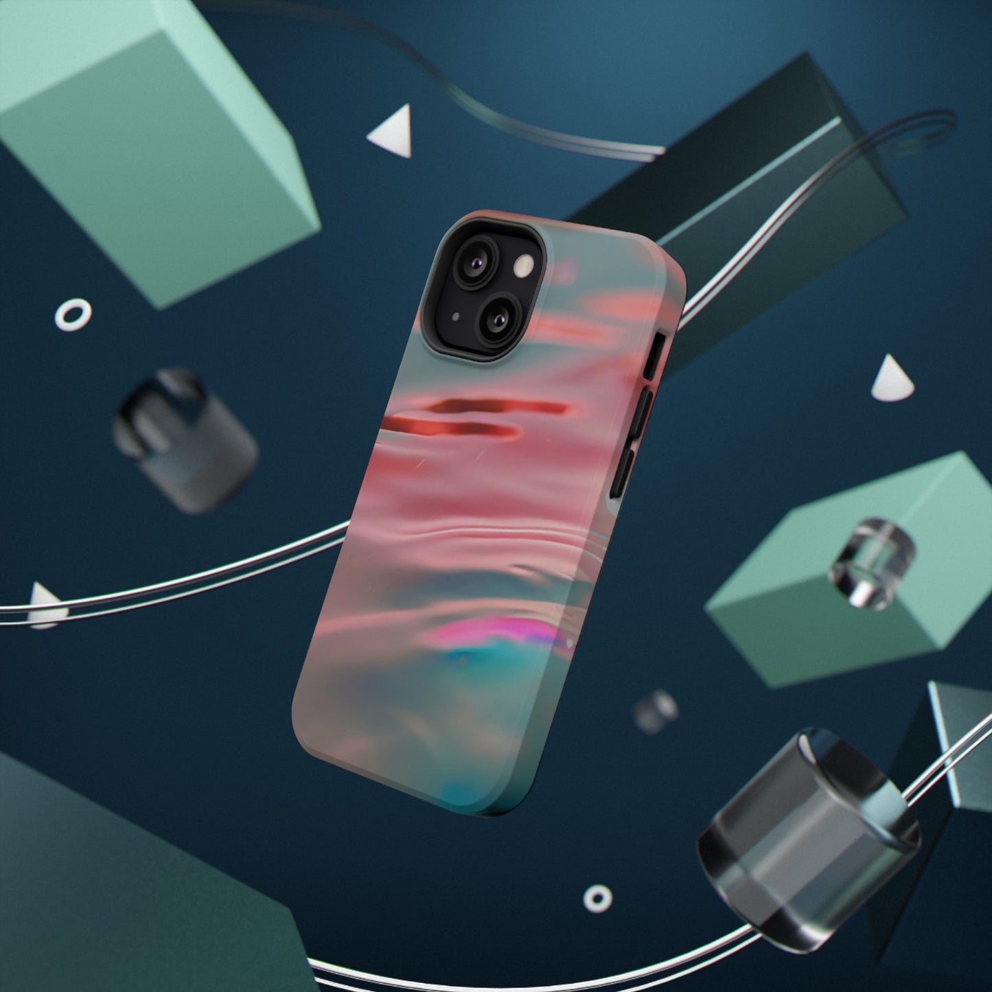 Impact-Resistant Phone Case – Liquid Sunset