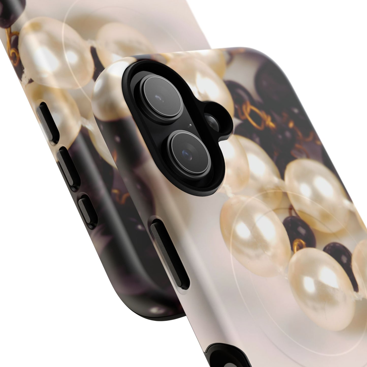 Protective Magnetic Phone Case – Noir Pearl