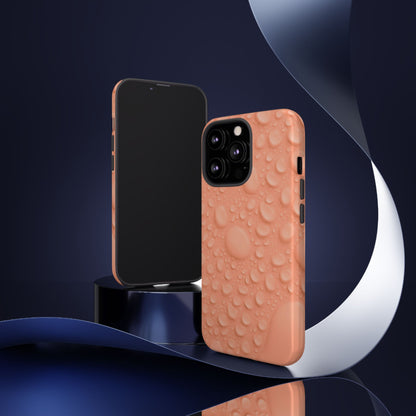 Protective Phone Case – Apricot Rain