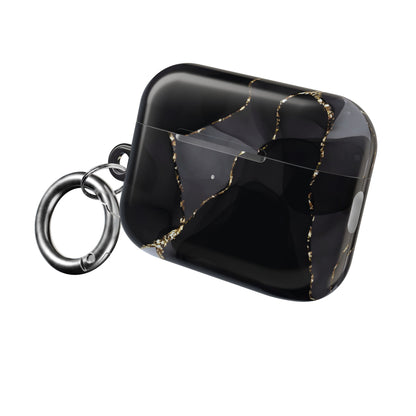 Earbud Case Cover – Obsidian Vein
