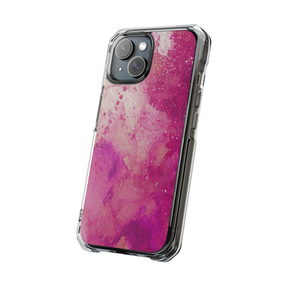 Clear Magnetic Phone Case – Spilled Wine
