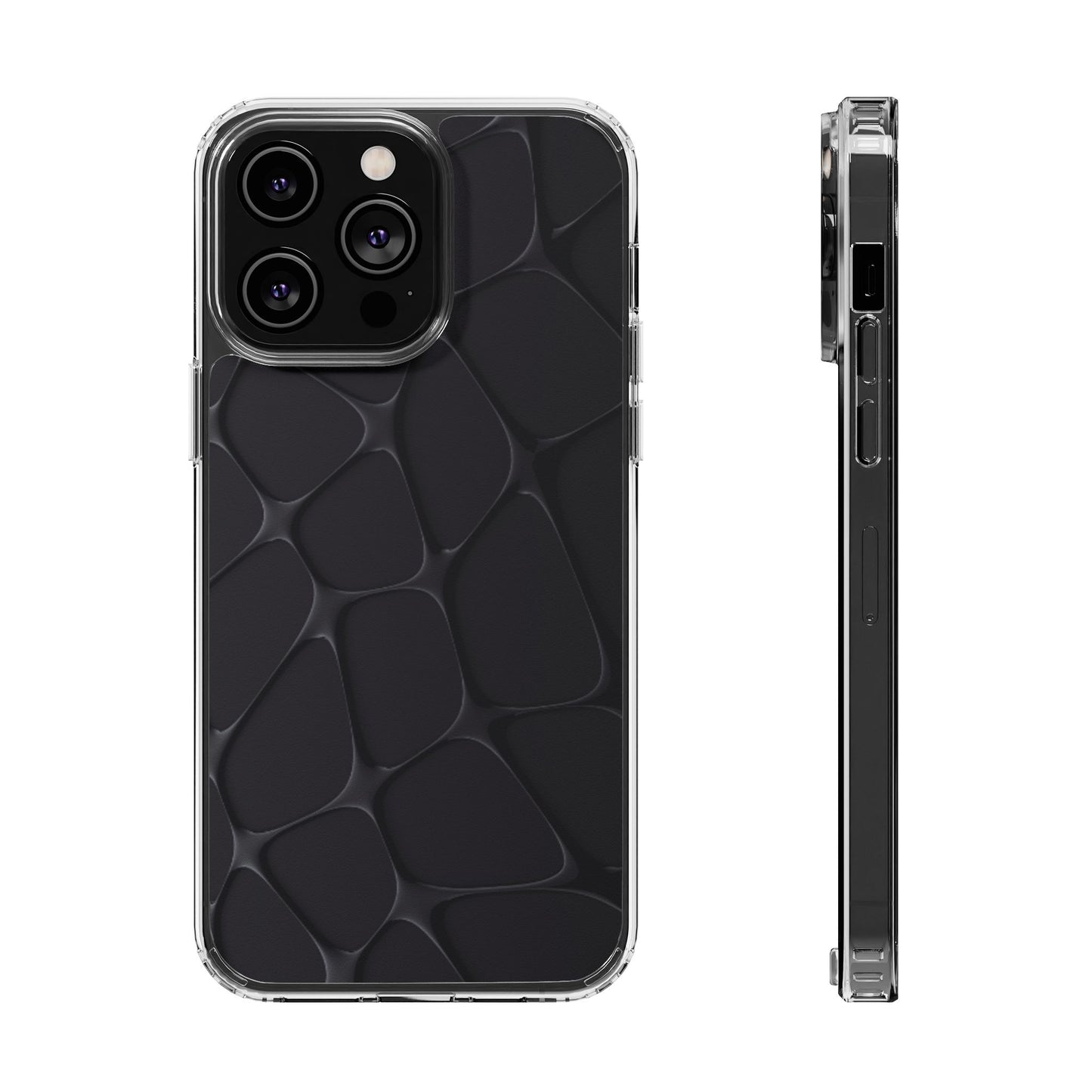 Clear Phone Case – Night Scale