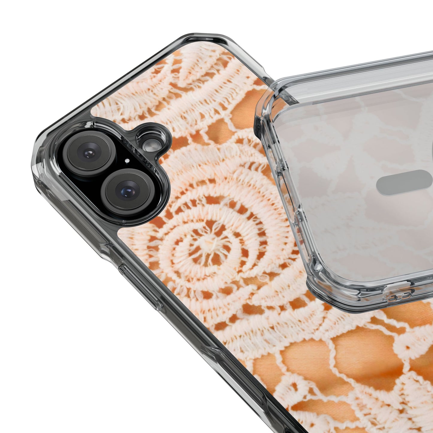 Clear Magnetic Phone Case – Vintage Veil