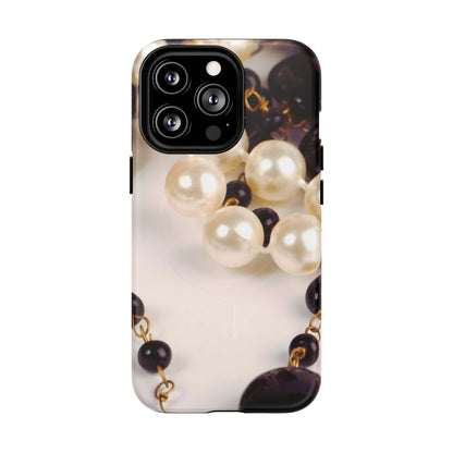 Protective Magnetic Phone Case – Noir Pearl