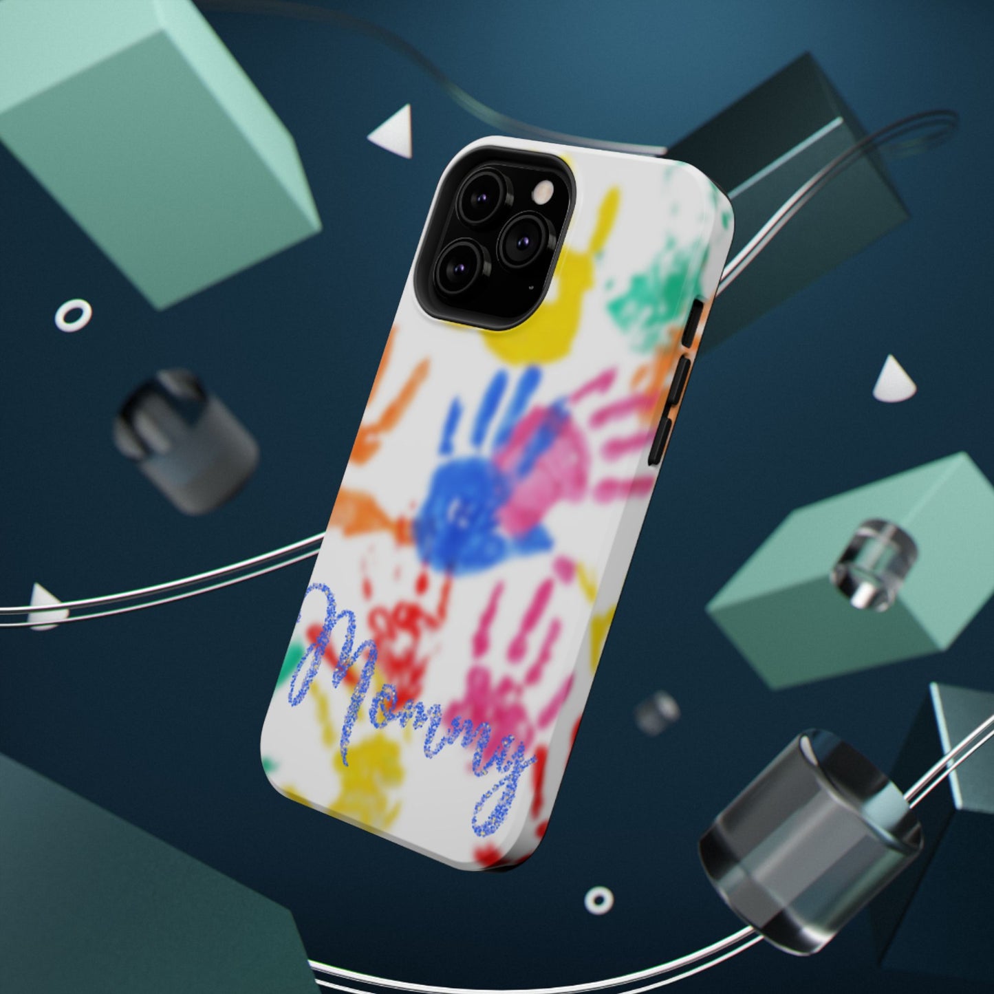 Impact-Resistant Phone Case – Handprint Memories