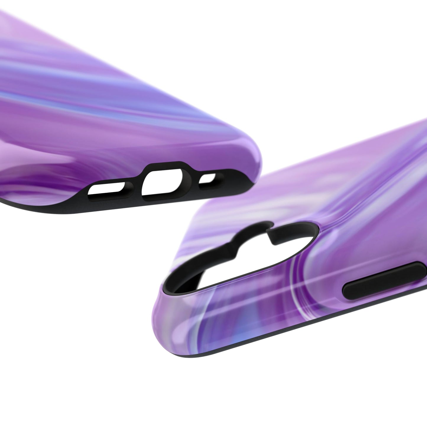 Impact-Resistant Phone Case – Lavender Wave