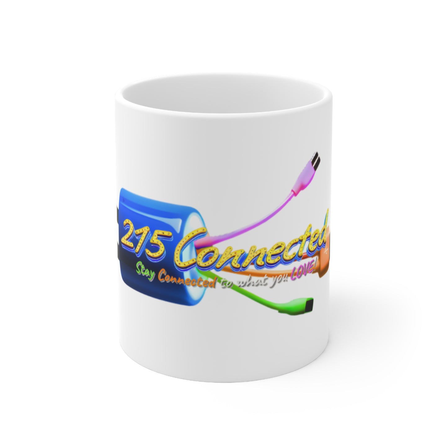 215 Connected Ceramic Coffee Mug – Everyday Sips in 11 oz or 15 oz