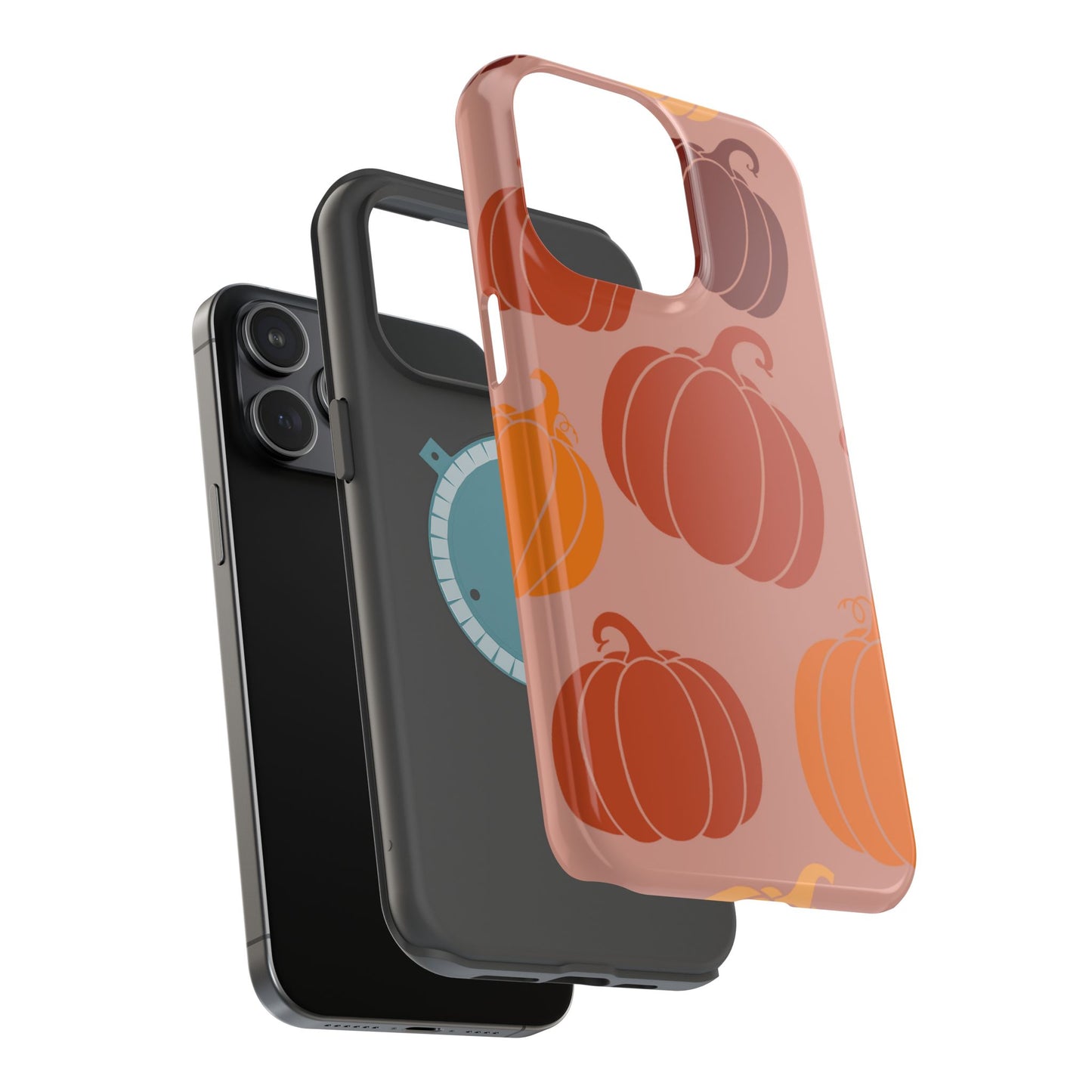 Wireless-Charging Compatible Case – Pumpkin Mood