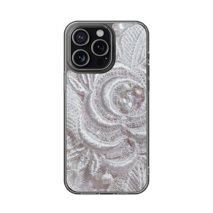 Clear Phone Case – Lace Veil