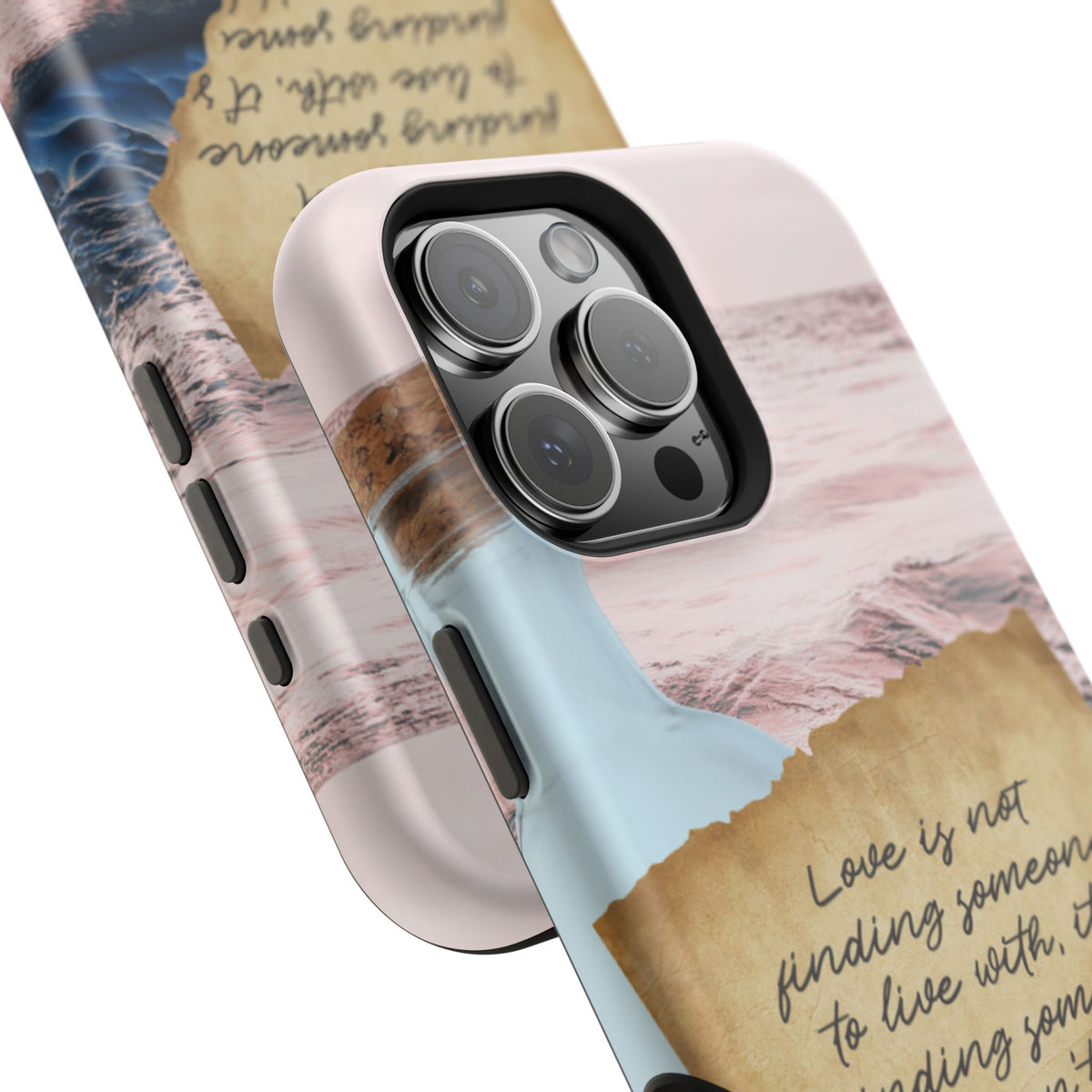 Impact-Resistant Phone Case – Written in the Tide – Compatible with iPhone 11–17 & Samsung Galaxy S22–S26 Series