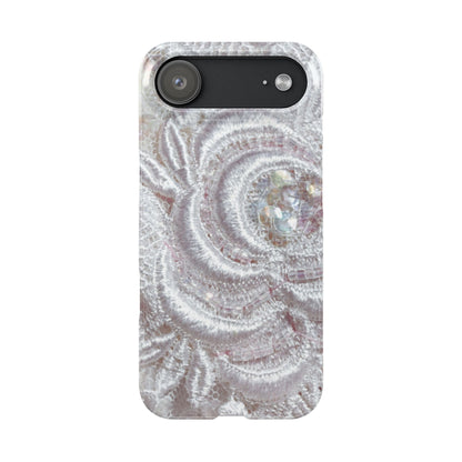 Slim Phone Case – Lace Veil