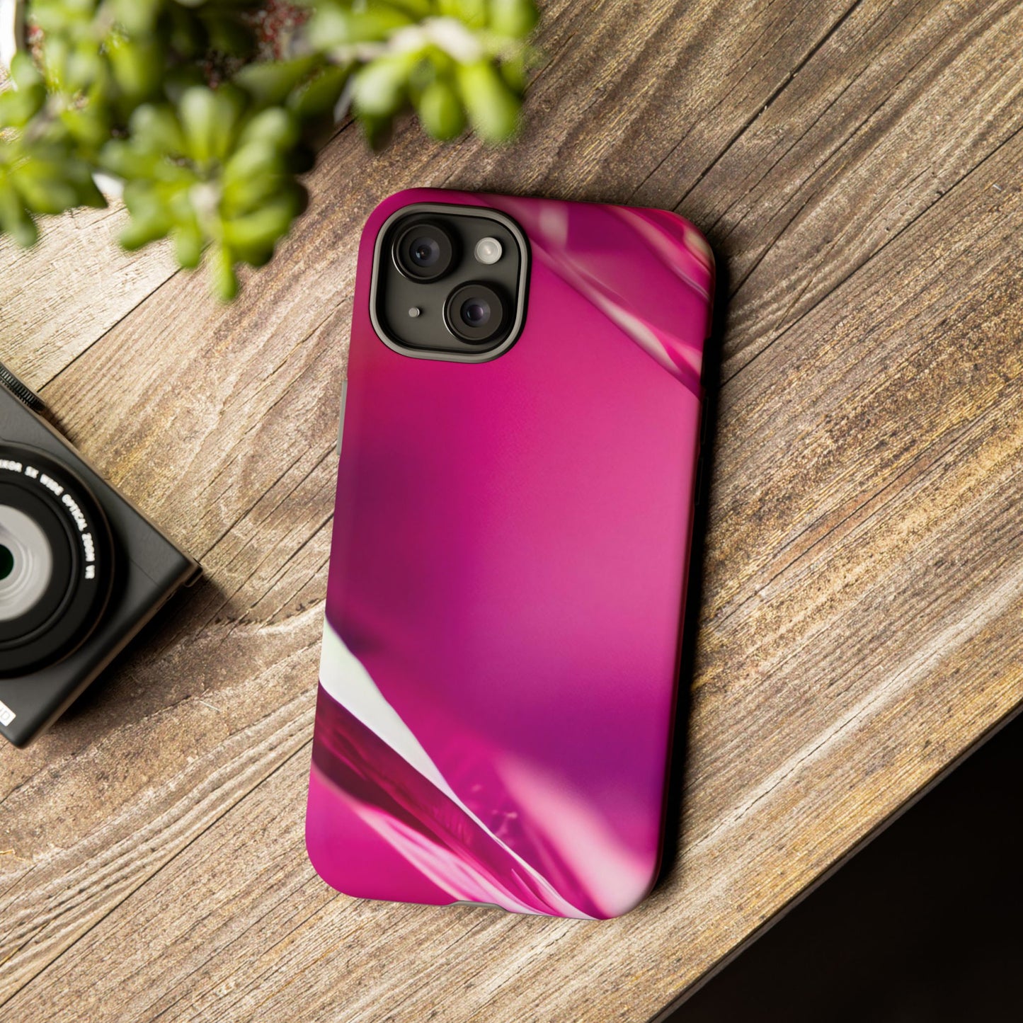 Protective Phone Case – Magenta Motion