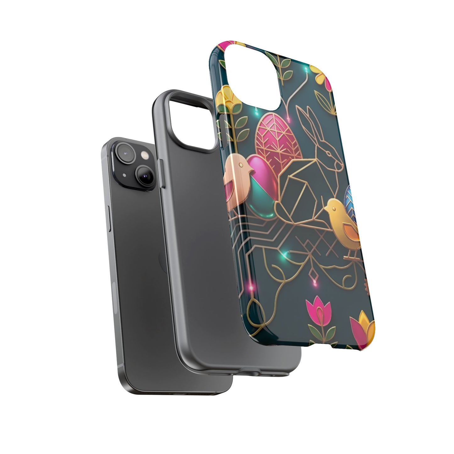 Protective Phone Case – Jeweled Garden
