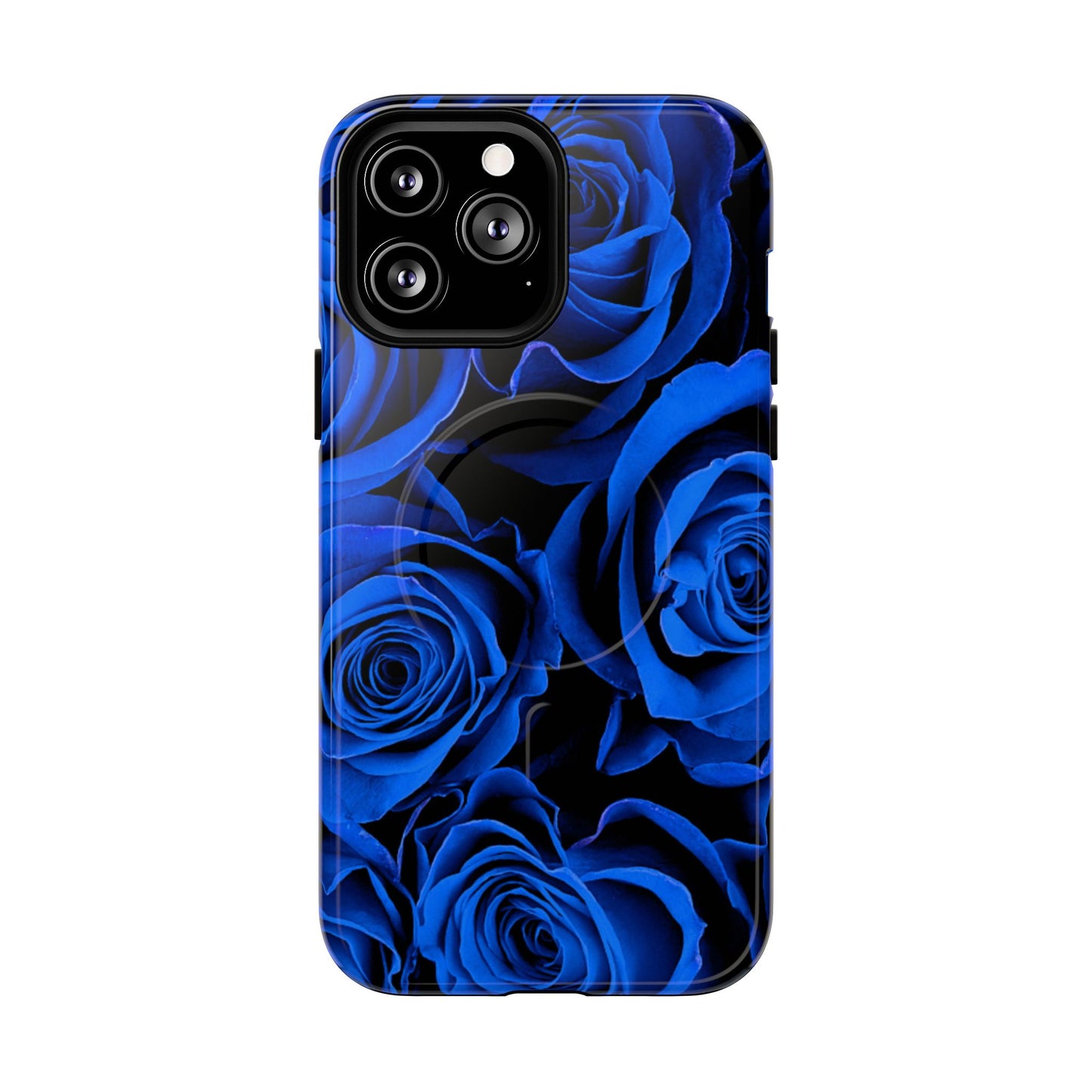 Protective Magnetic Phone Case – Midnight Bloom