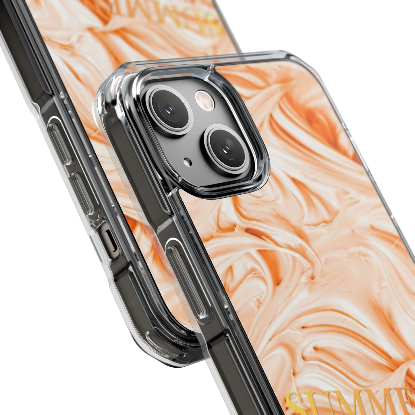 Clear Phone Case – Peach Sorbet