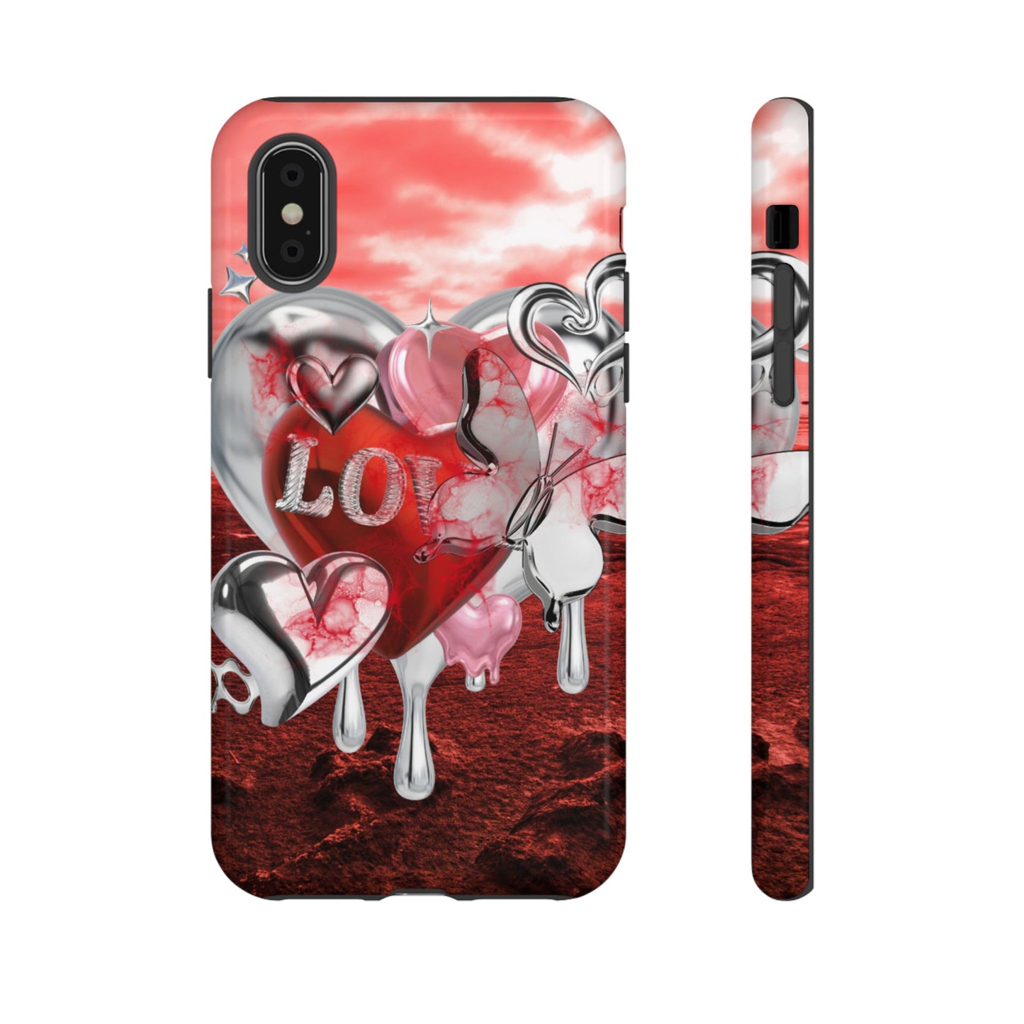 Protective Phone Case – Chrome Love