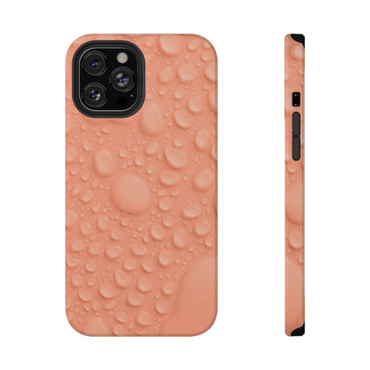 Impact-Resistant Phone Case – Apricot Rain