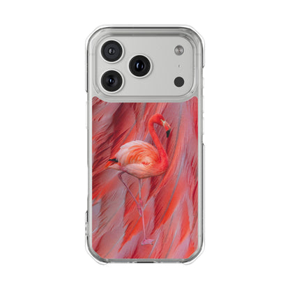 Clear Magnetic Phone Case – Scarlet Plume