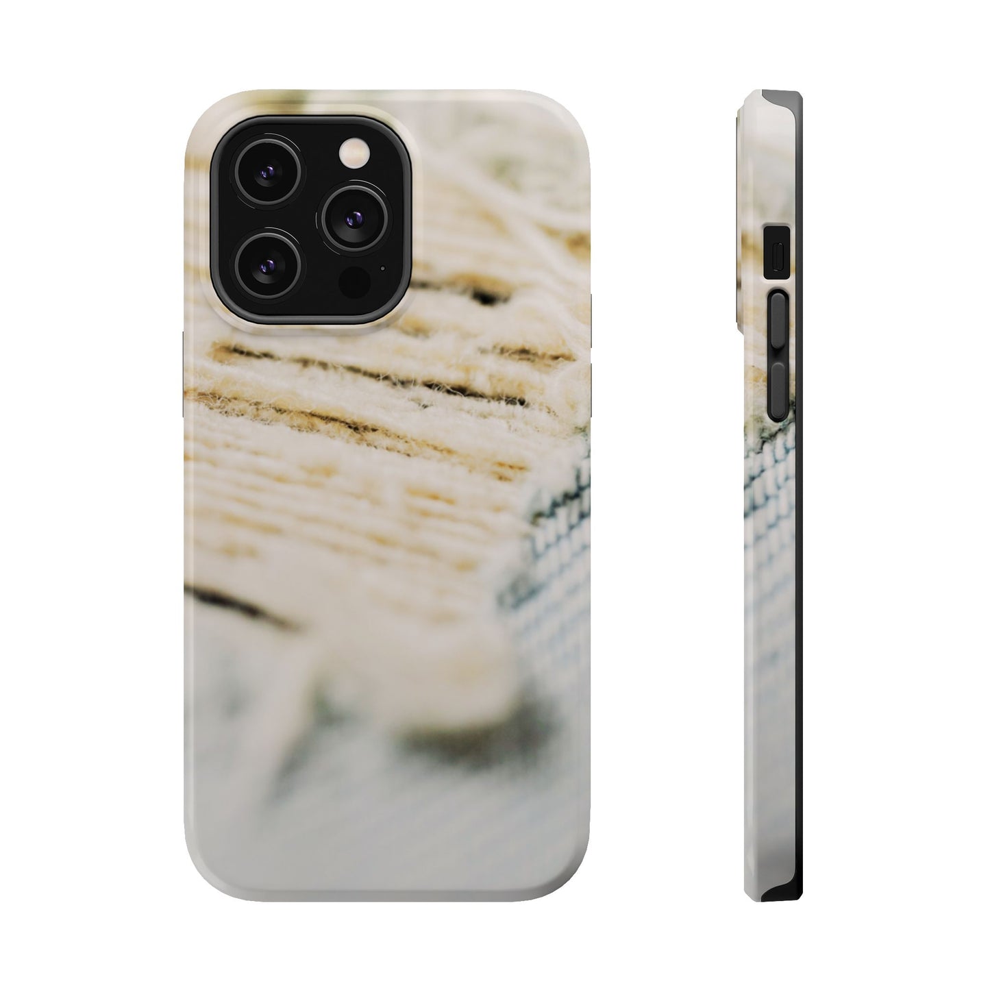 Wireless-Charging Compatible Phone Case – Woven Warmth