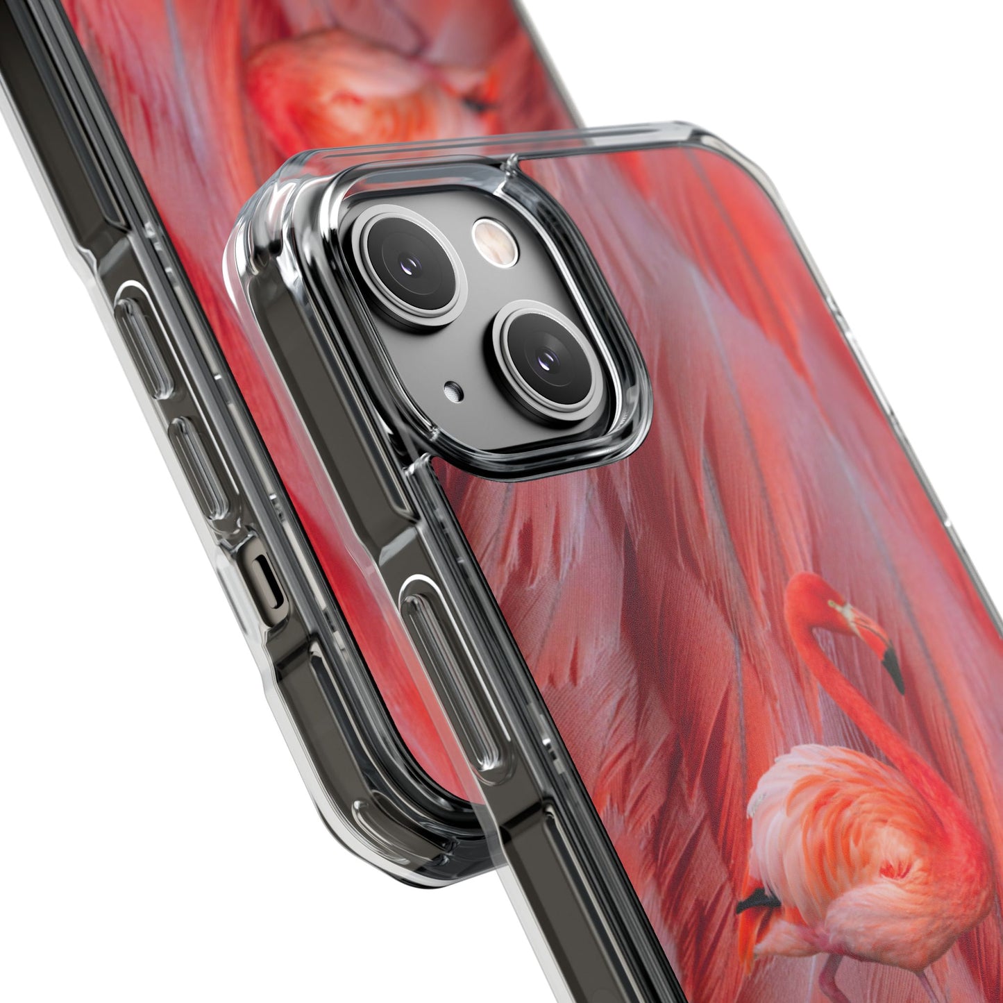 Clear Magnetic Phone Case – Scarlet Plume