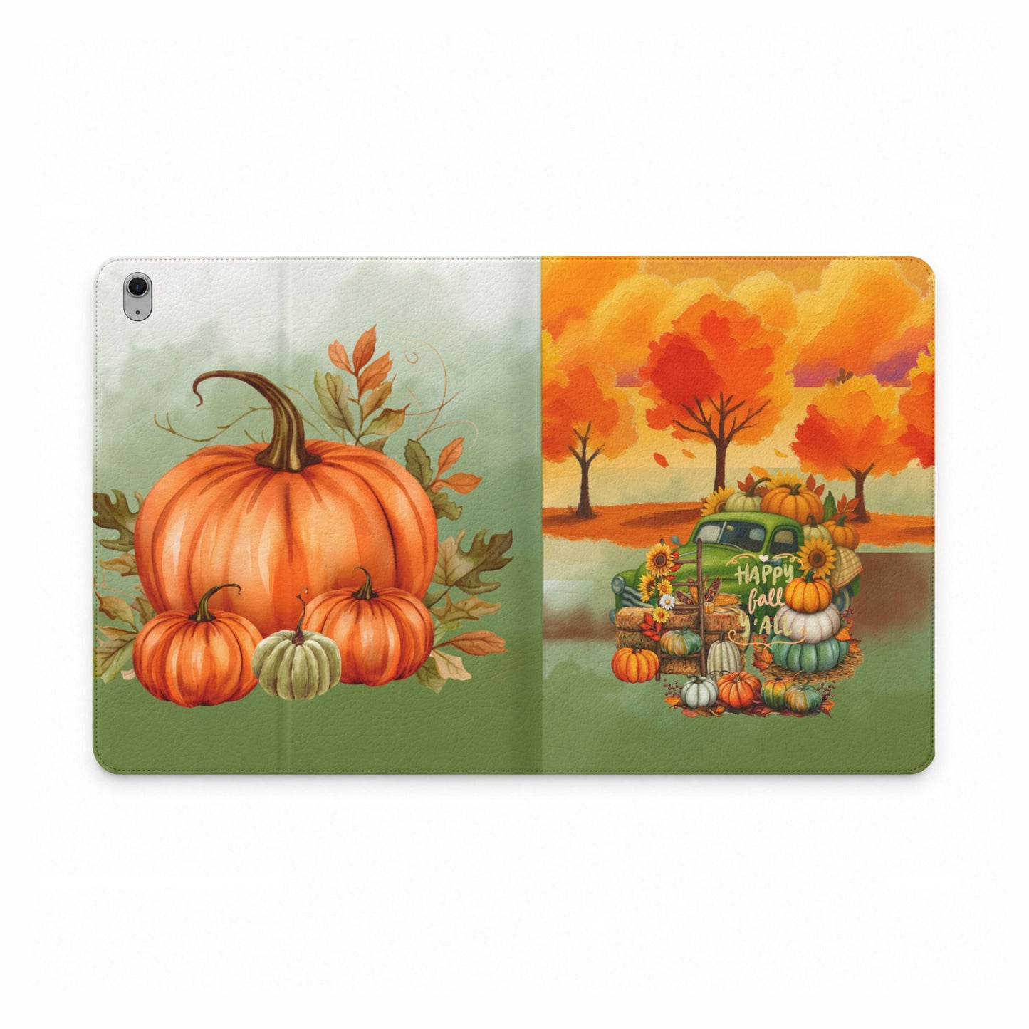Tablet Folio Case – Pumpkin Haul
