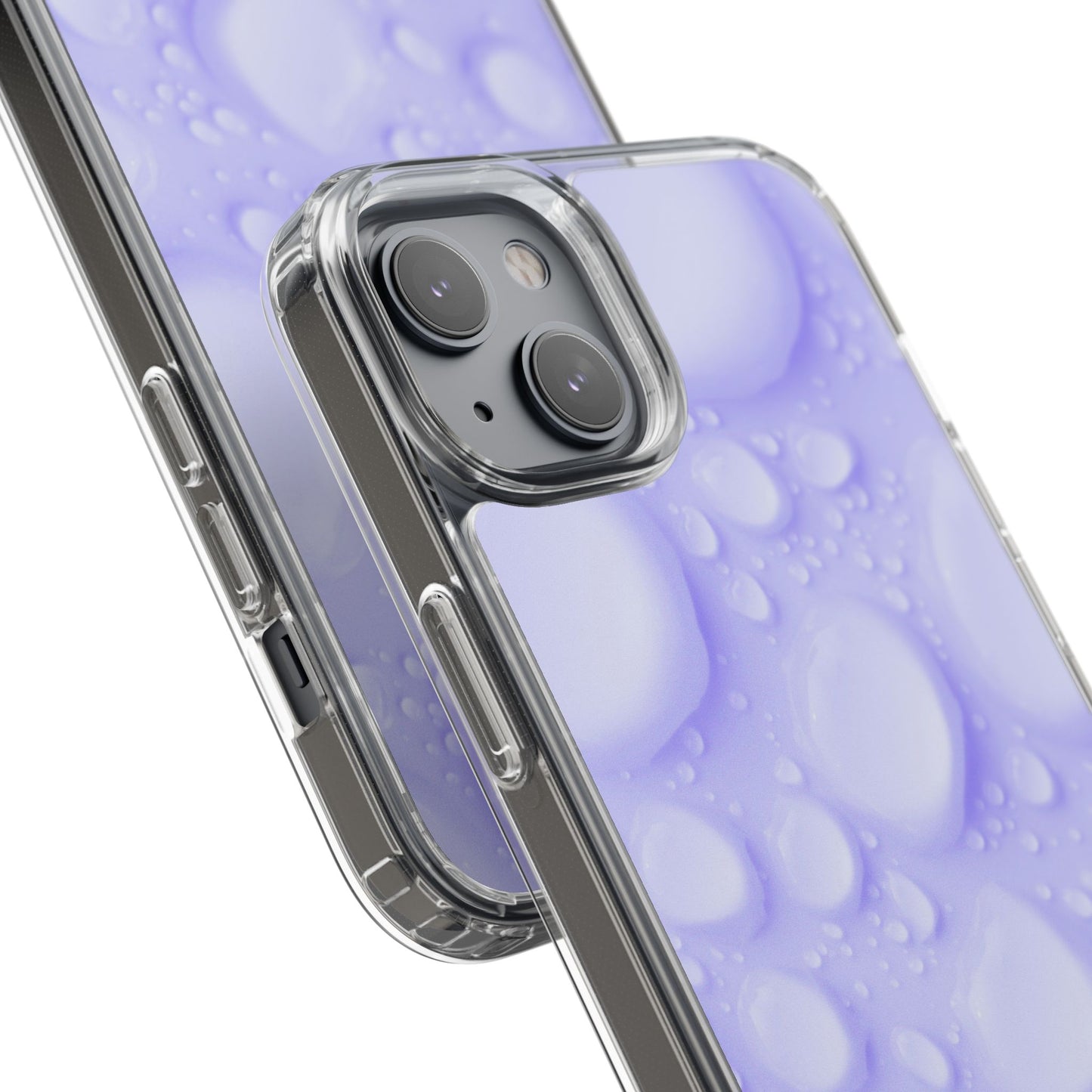 Clear Phone Case – Lilac Dew