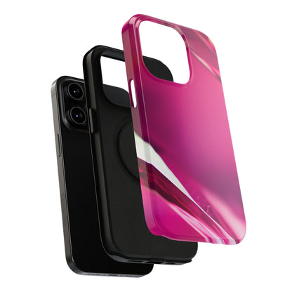 Impact-Resistant Phone Case – Magenta Motion