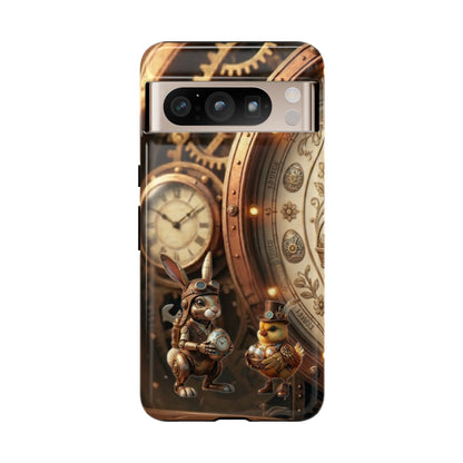 Protective Phone Case – Clockwork Cottontail