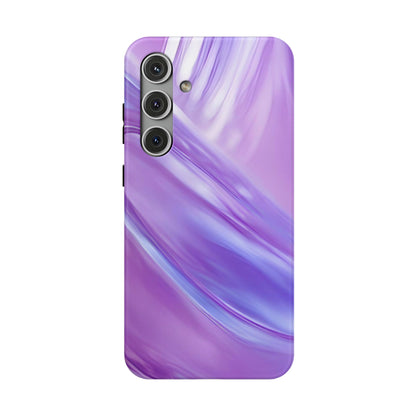 Impact-Resistant Phone Case – Lavender Wave