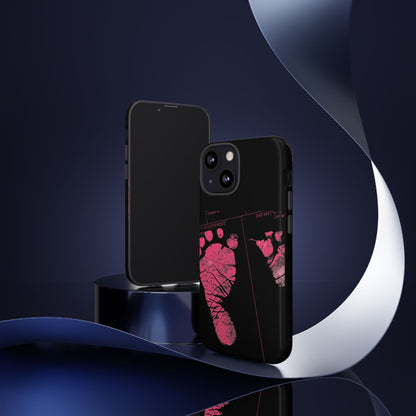Protective Phone Case – Mom’s Little Pink Footprints