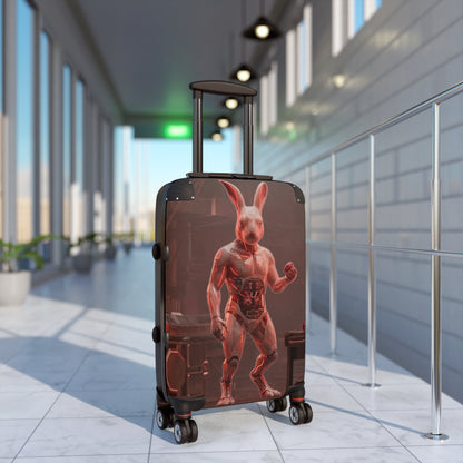 Hardshell Suitcase – Cyber Bunny