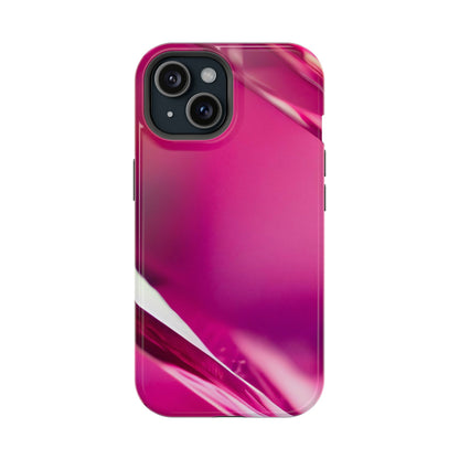 Impact-Resistant Phone Case – Magenta Motion