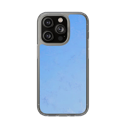 Clear Phone Case – Azure Fade