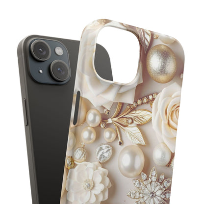 Snap Phone Case – Ivory Opulence