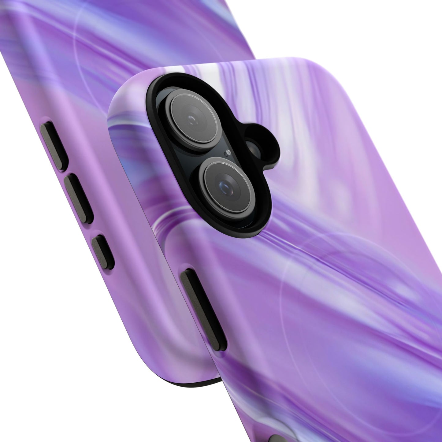 Protective Magnetic Phone Case – Lavender Wave