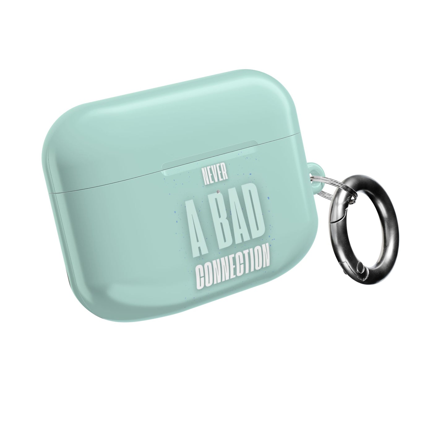 Earbud Case Cover – Never a Bad Connection Mint Ice Cream