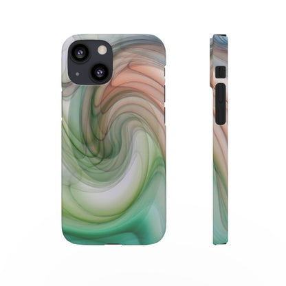Snap Phone Case – Marble Flow