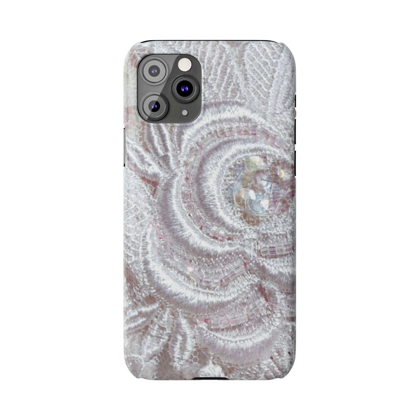 Slim Phone Case – Lace Veil