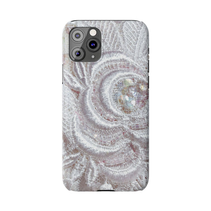 Slim Phone Case – Lace Veil