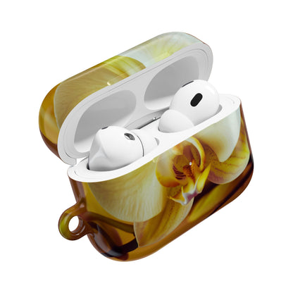 Earbud Case Cover – Amber Orchid