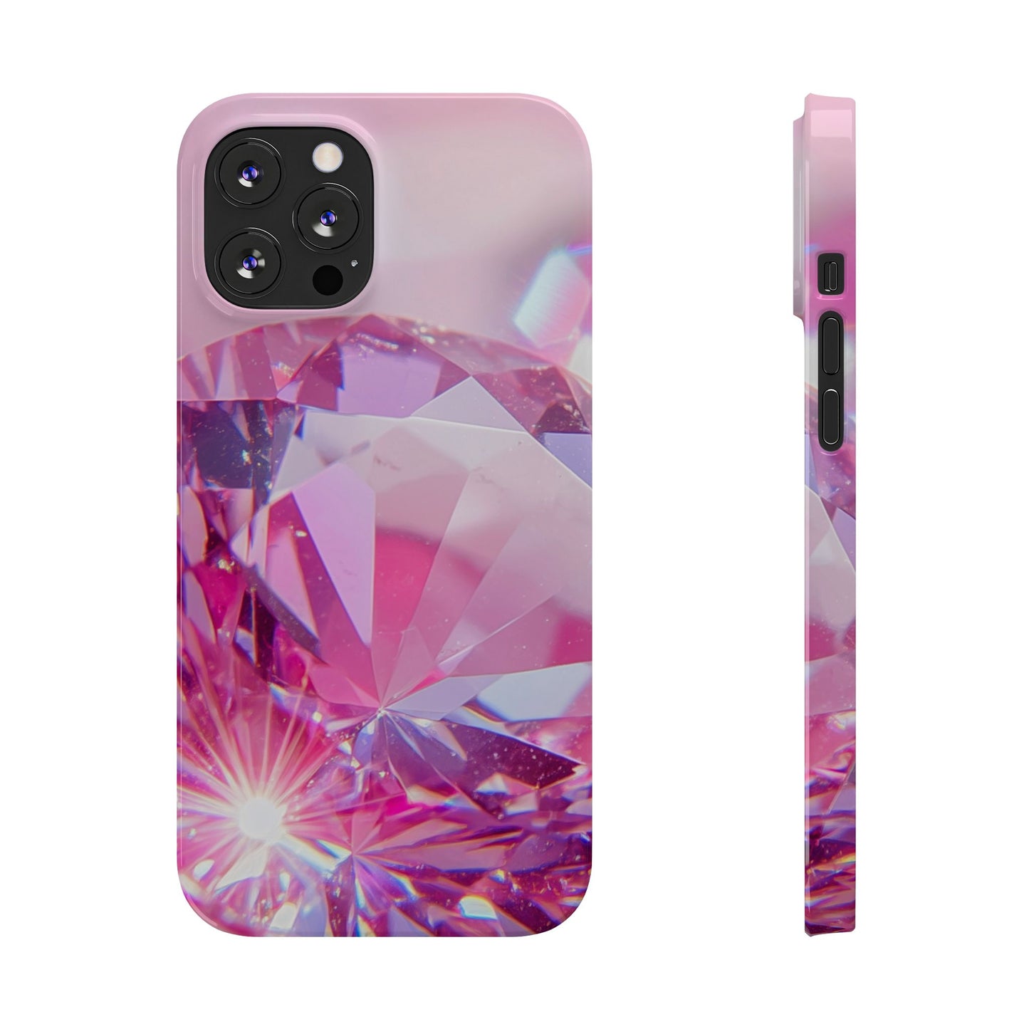 Slim Phone Case – Pink Ice