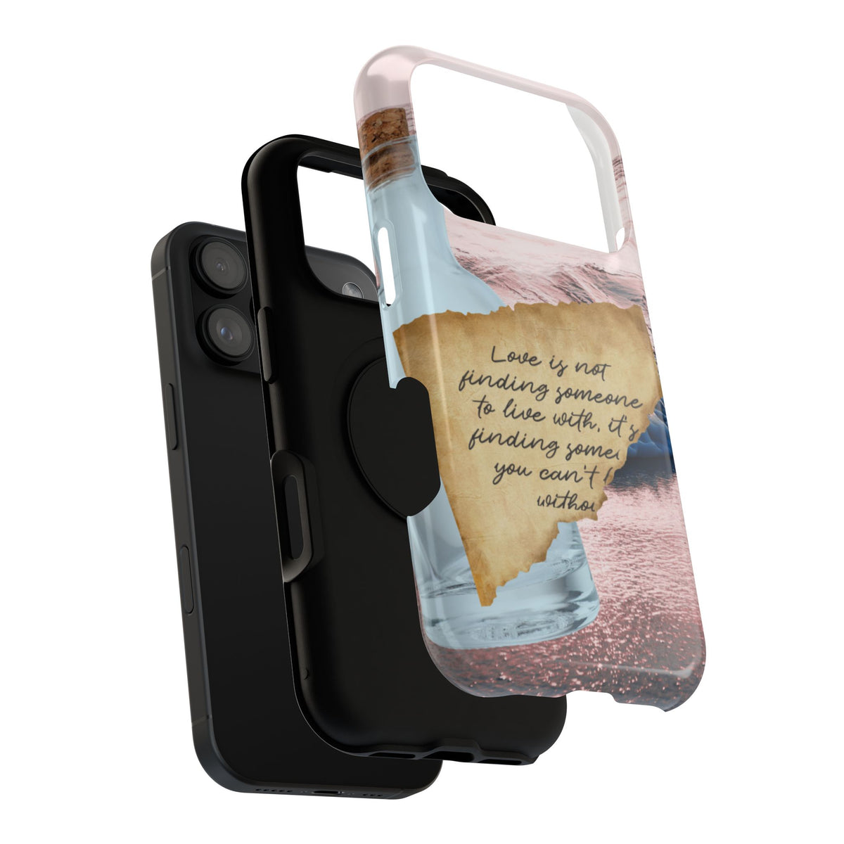 Impact-Resistant Phone Case – Written in the Tide – Compatible with iPhone 11–17 & Samsung Galaxy S22–S26 Series