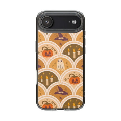 Clear Phone Case – Vintage Haunt – Compatible with iPhone 13–17 & Samsung Galaxy S25–S26 Series